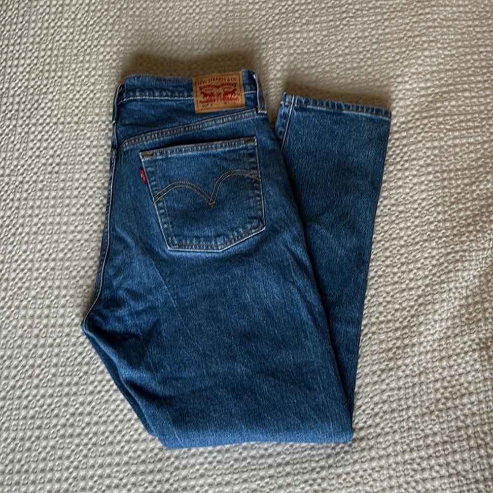 Destroyed Levis - Premium 501 Skinny Blue Jeans